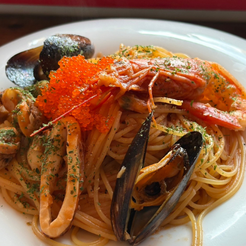 ペスカトーレ：魚介の旨味溢れる益田のパスタランチ