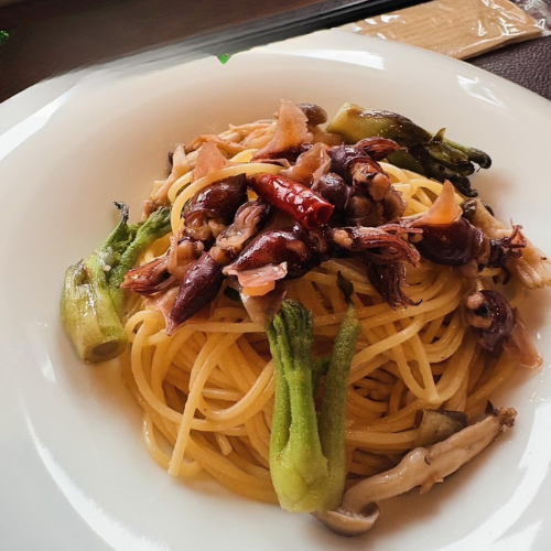 旬の食材を楽しむ季節のパスタランチ