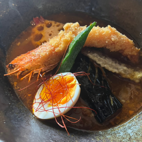 AOHAスープ：益田市スープカレーランチ一番人気